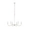 Z-Lite Arrington 6 Light Chandelier, Polished Nickel 2301-42PN - alternate 1